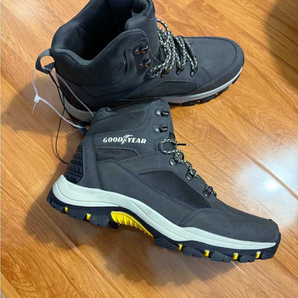 Men's Goodyear Gray Hiking Boots